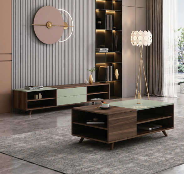 MODERN COFFEE TABLE - GRY